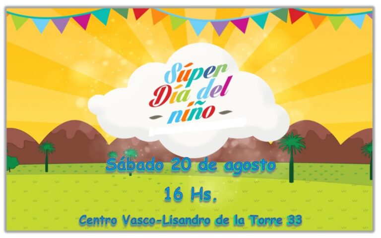 Día del Niño y Ciclo de Cine: Continúan los eventos en el Centro Vasco