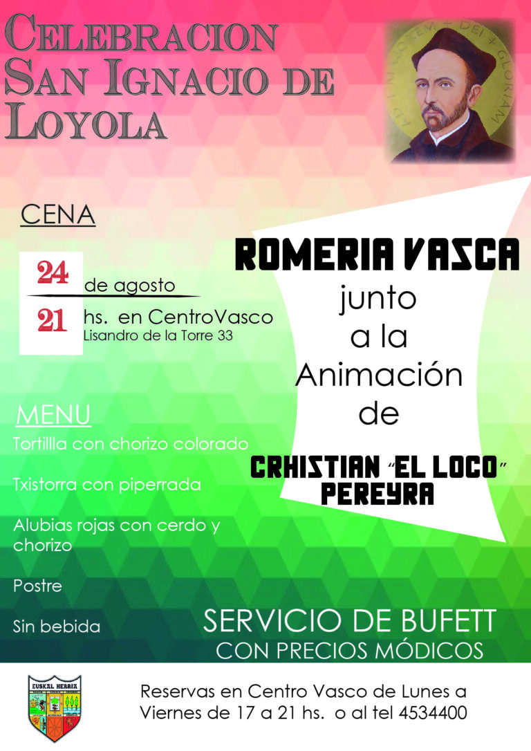 Celebración de San Ignacio de Loyola